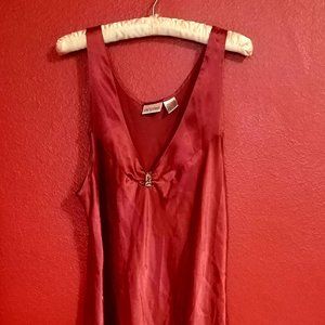 Women's  large red nightgown